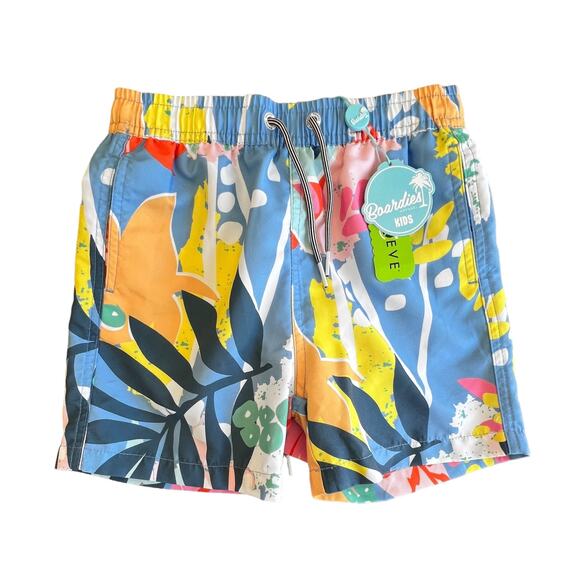 Boardies Kid’s Swim Trunks Boy’s Blue Size 7/8